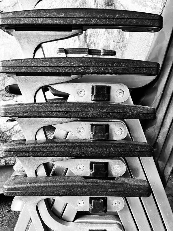 Wesifa vintage stacking chair – German space design from the 1960s