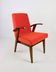 Vintage armchair 300-123, design by M. Puchała, orange - available 2 pieces