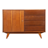 Vintage oak storage by Jiri Jiroutek, model U-458, 1960s