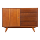 Vintage oak storage by Jiri Jiroutek, model U-458, 1960s
