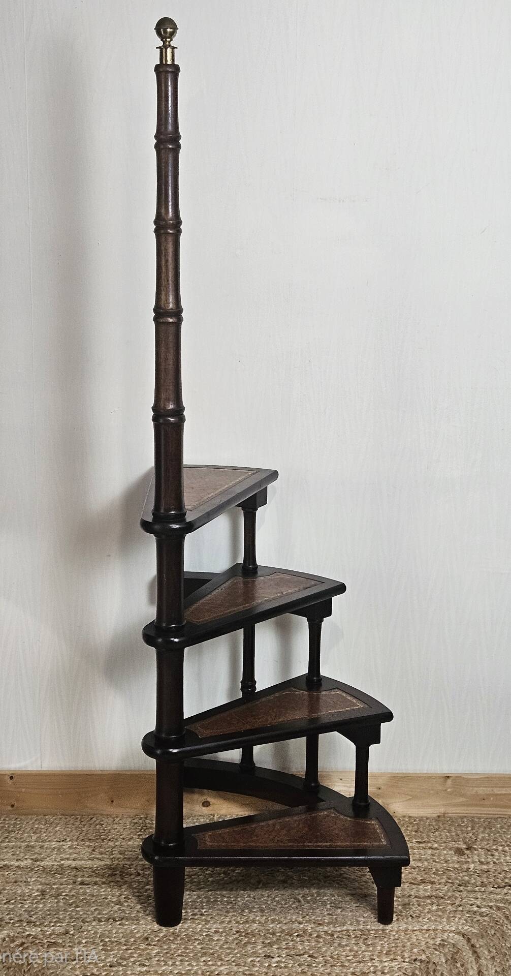 Victorian English library staircase