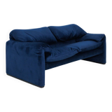 Vintage Maralunga sofa by Vico Magistretti for Cassina, Italy 70s