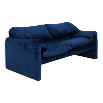 Vintage Maralunga sofa by Vico Magistretti for Cassina, Italy 70s