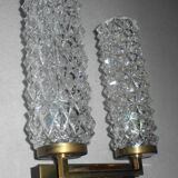 Pair of Scandinavian wall lamps from the 70s