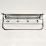 Art deco mirror coat rack