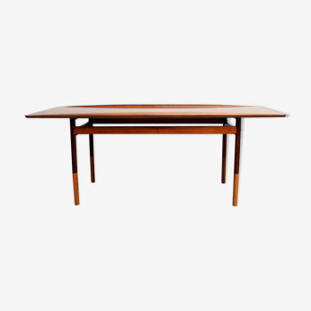 Coffee table Rosewood Grete Jalk, Poul Jeppesen 1960