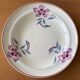 6 antique semi-deep plates in Saint-Amand earthenware (Nord)