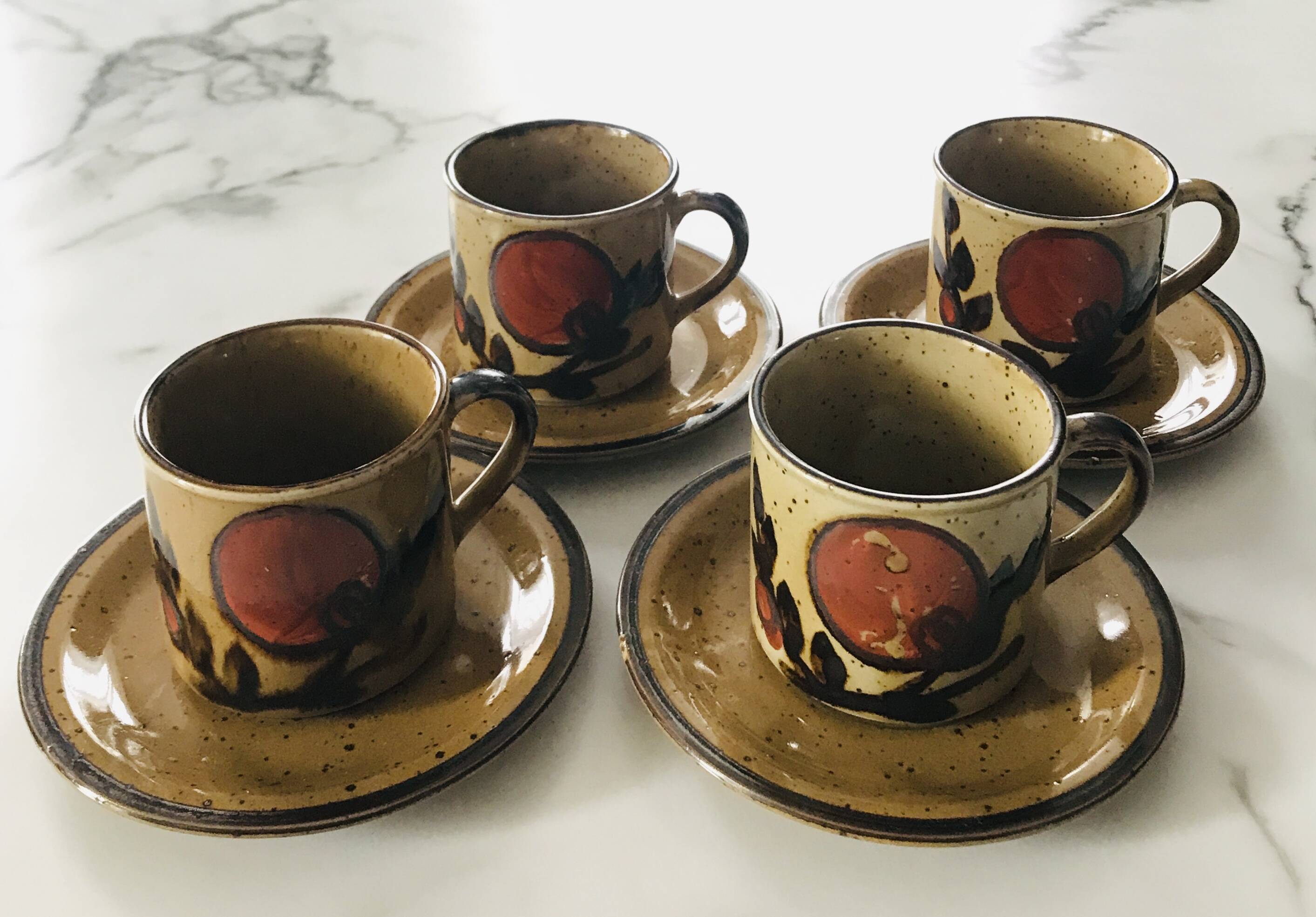 Vintage cups and saucers