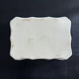 Provençal dish with coral decoration