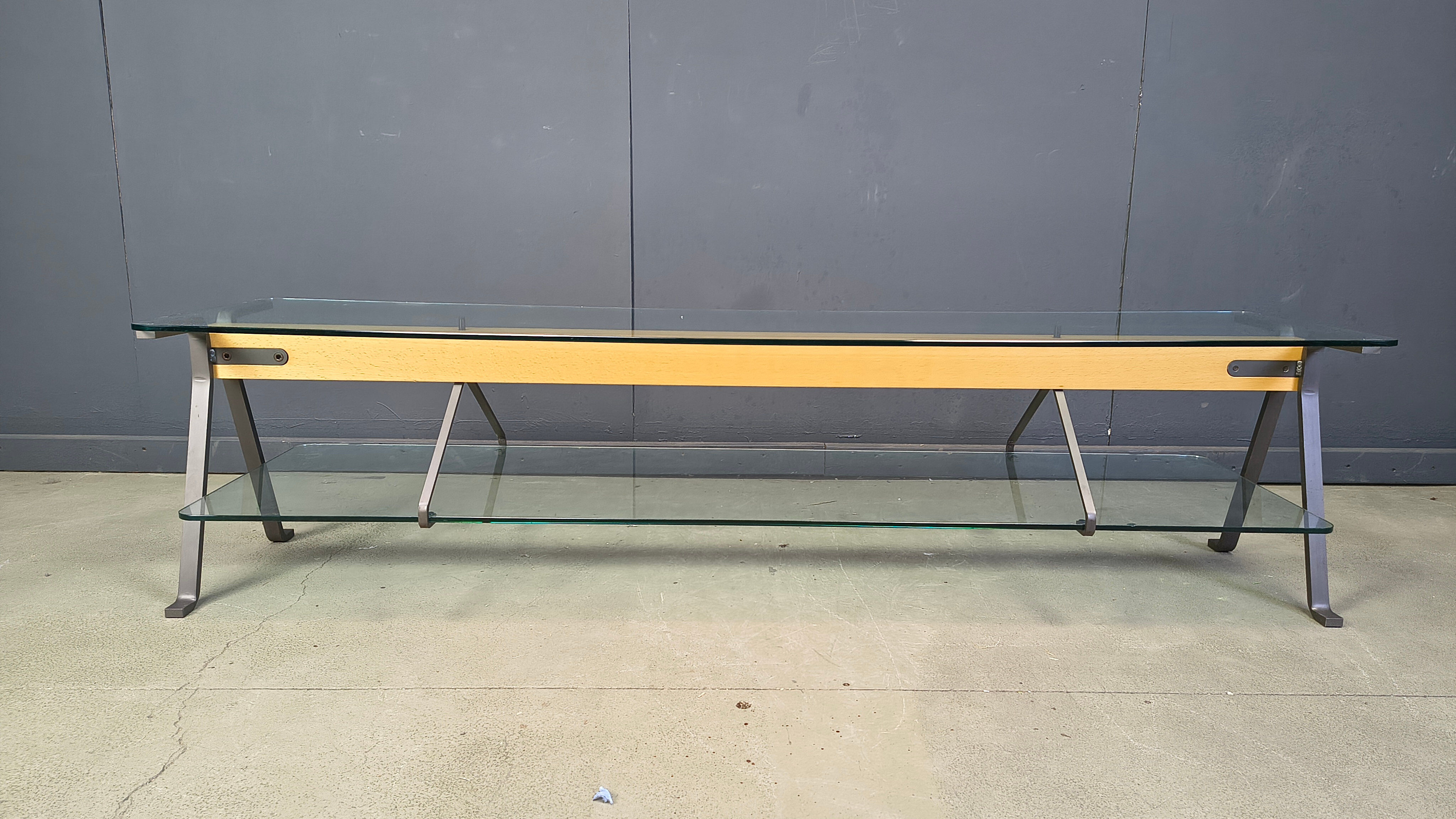 Driade Fratello coffee table by Enzo Mari, 1980s
