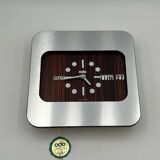 Space age clock calendar by odo france, 70s