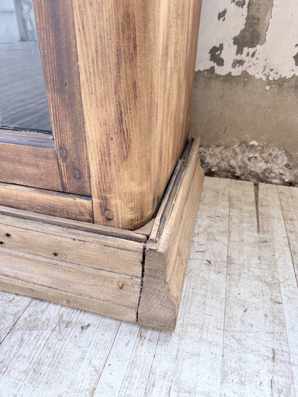 Enfilade meuble de métier XXL portes vitrées
