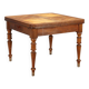 Antique extendable table in oak, walnut, and poplar, Europe, 19th century.