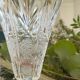 Cut crystal flute