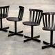 4 chairs Jan Hallberg & Sune Fromell