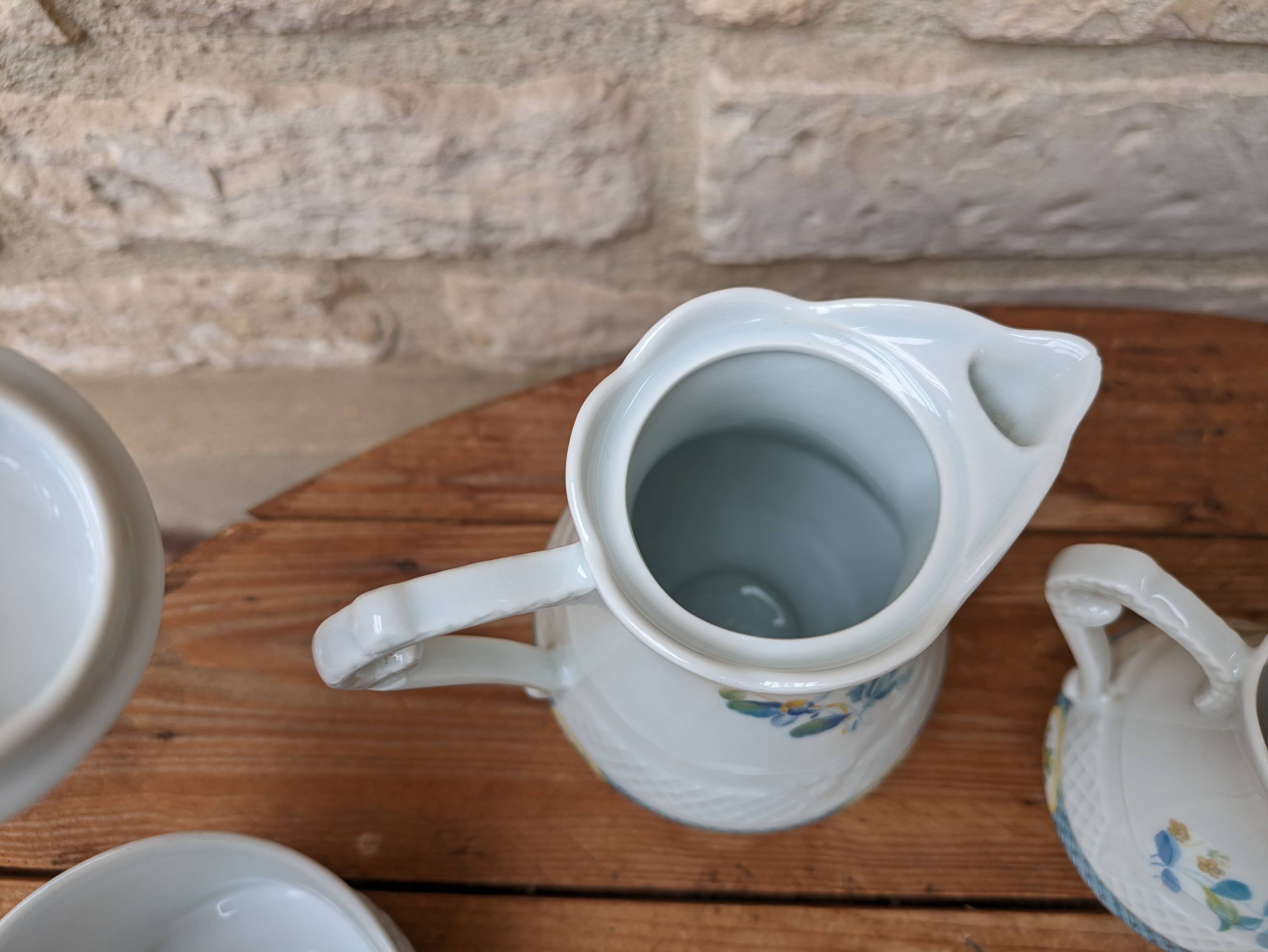 Limoges porcelain tea set L. Lourioux