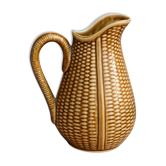 Carafe, pitcher Sarreguemines "Corn"