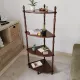 Vintage corner shelf from the 70s/80s.