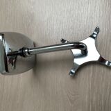 Chromed metal bathroom set