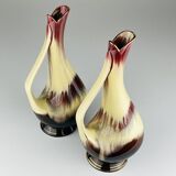 Mid-century ceramic vases by Bay Keramik, West Germany, 1960s, set of 2.