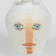Painted terracotta vase, contemporary work