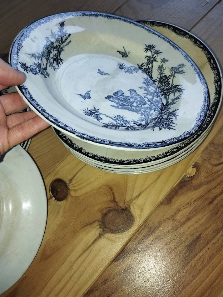 Deep Plates "Terre de Fer – The Chicks" (6 pieces)