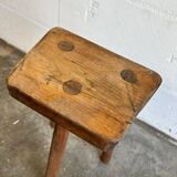 Vintage tripod stool/stool/vegetable table