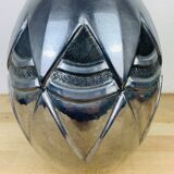 Aluminum art deco vase signed Laveur "Caudron Art"