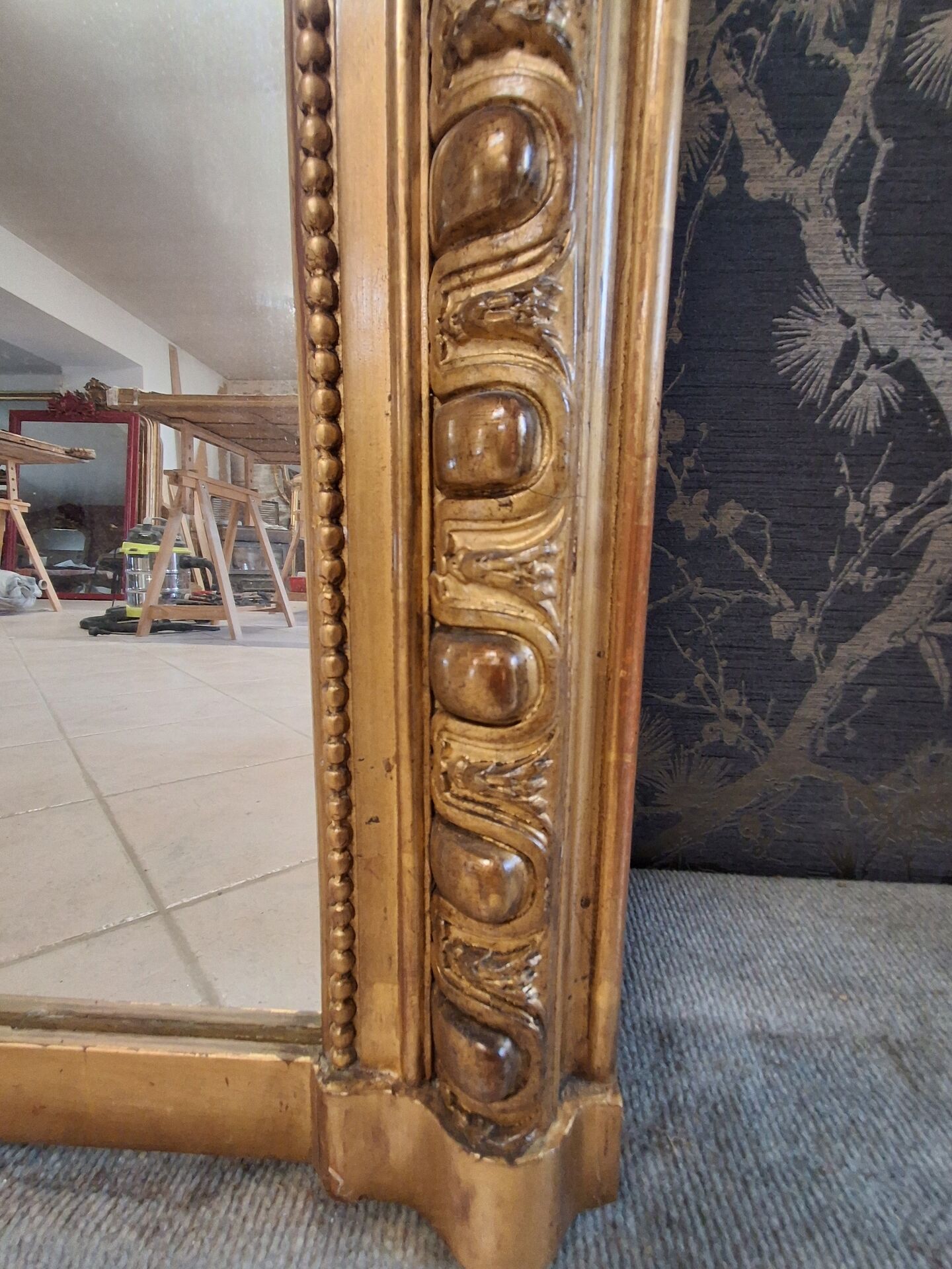 Miroir époque XIX 189 x 121 /123