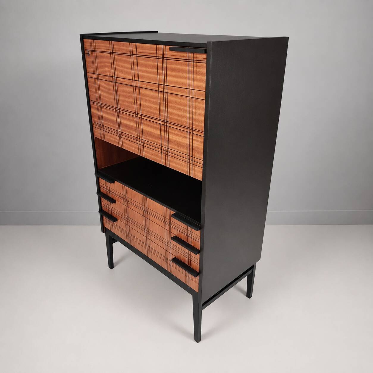 Vintage Cabinet in Beech, 1970s