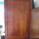 English asymmetrical chest of drawers - Art Deco - Mirror - 2 doors - 5 drawers - Mesh blond oak
