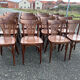 Set of 16 bistro chairs
