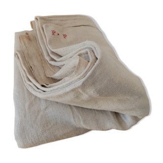 Old cloth in thick hemp canvas