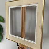 Frame in gilded wood and canvas 1950s/60s