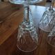 4 antique stemmed glasses