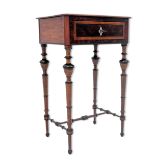 Eclectic thread table, Northern Europe, circa 1880