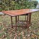 Table pliante Bendt Winge design scandinave 50-60 palissandre Kleppe