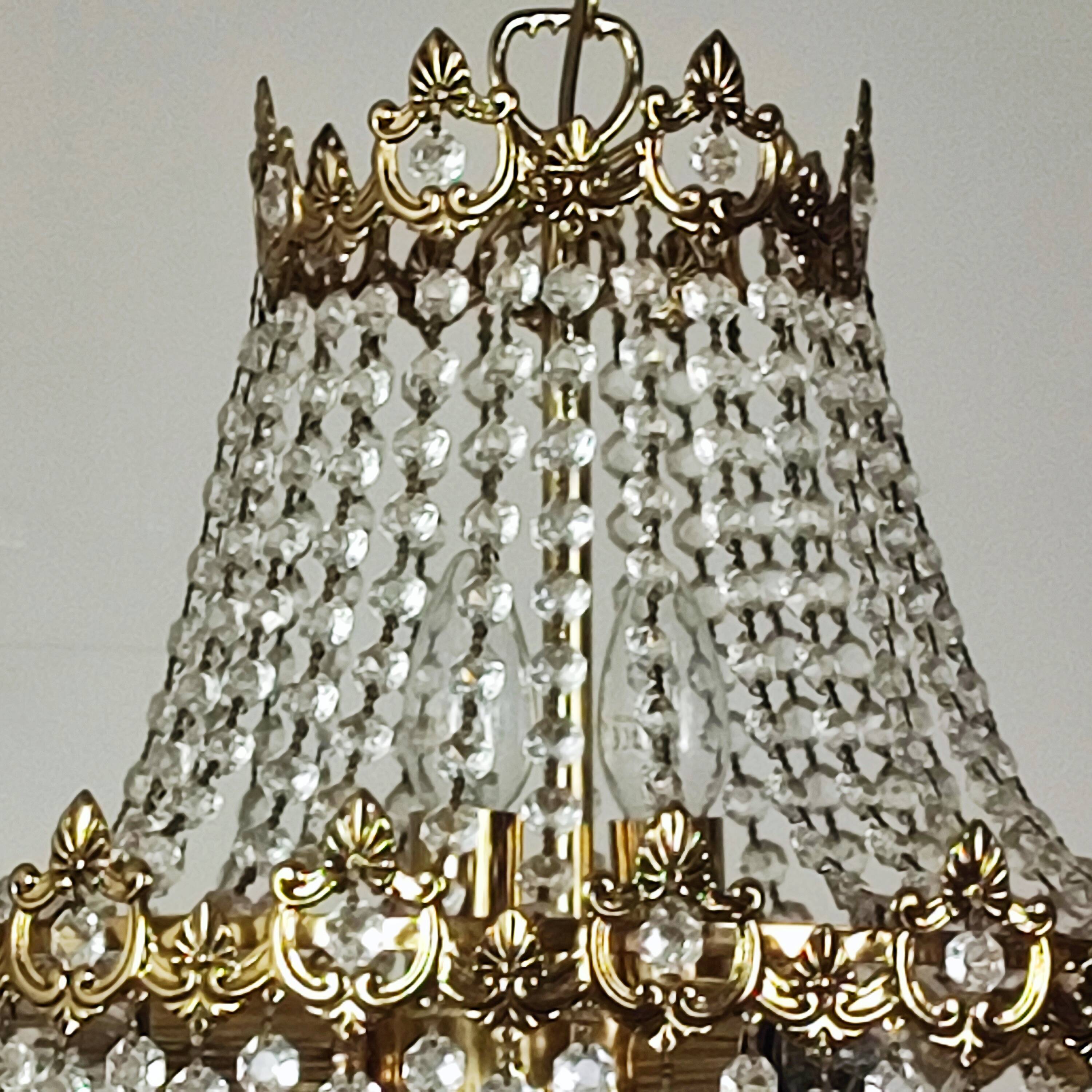 5-light tassel chandelier