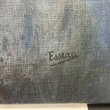 Acrylic Painting or Oil on canvas Dancer, little rat! signed Esseau