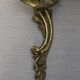 Pair of Louis XV style gilded bronze appliques