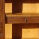 solid walnut wardrobe in Louis XV style