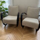 2 Armchairs Model H 269 by Jindrich Halabala, 1930-40s