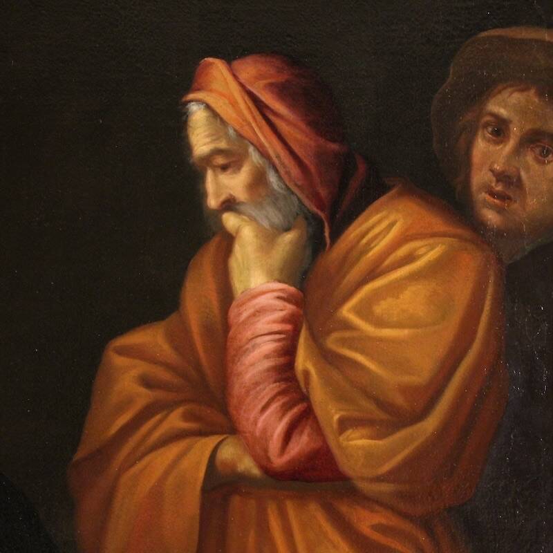 Grande peinture italienne du XVIIe siècle, Le Festin d'Hérode avec Salomé.
