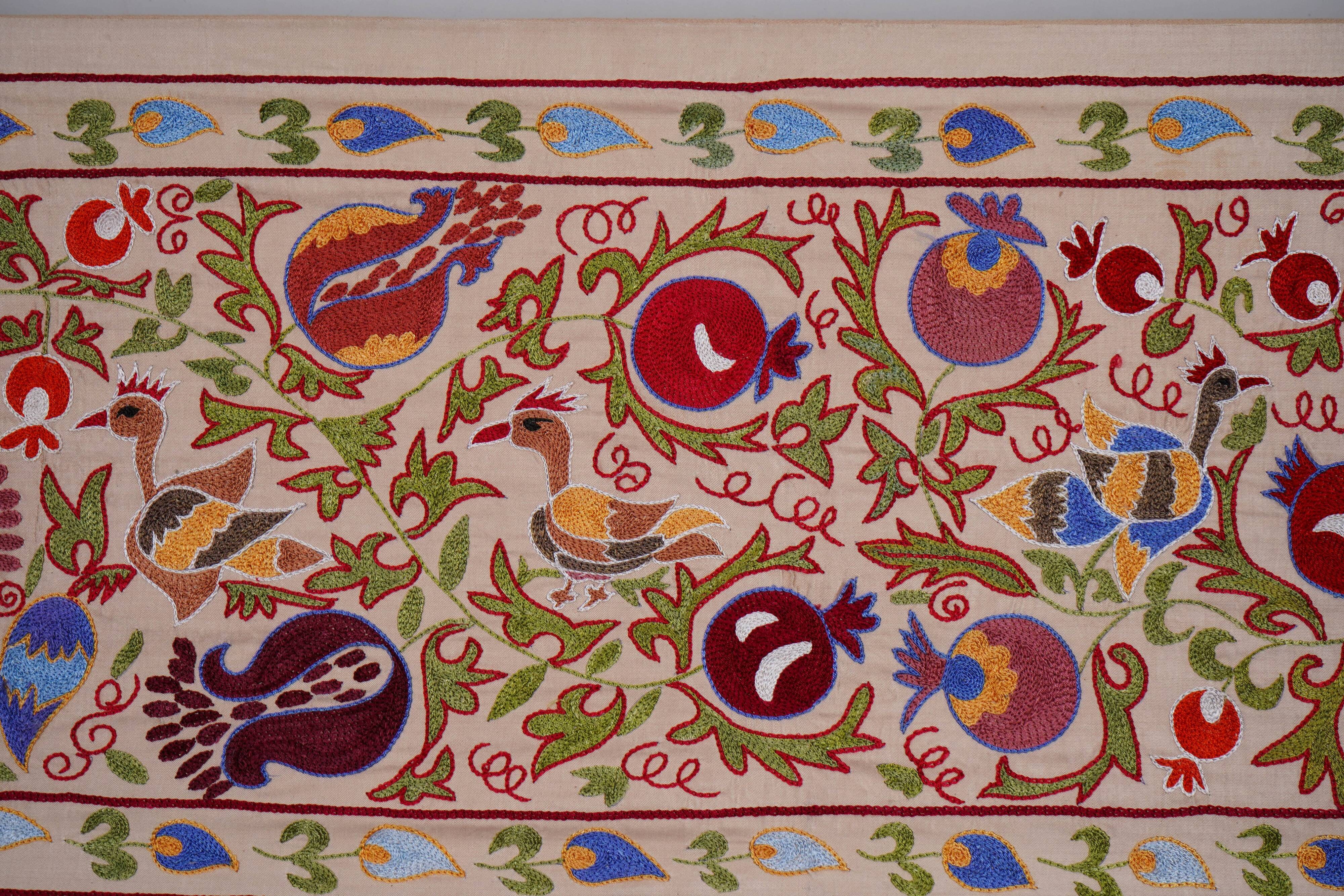 Hand-knotted rug, vintage Turkish rug 52x191 cm