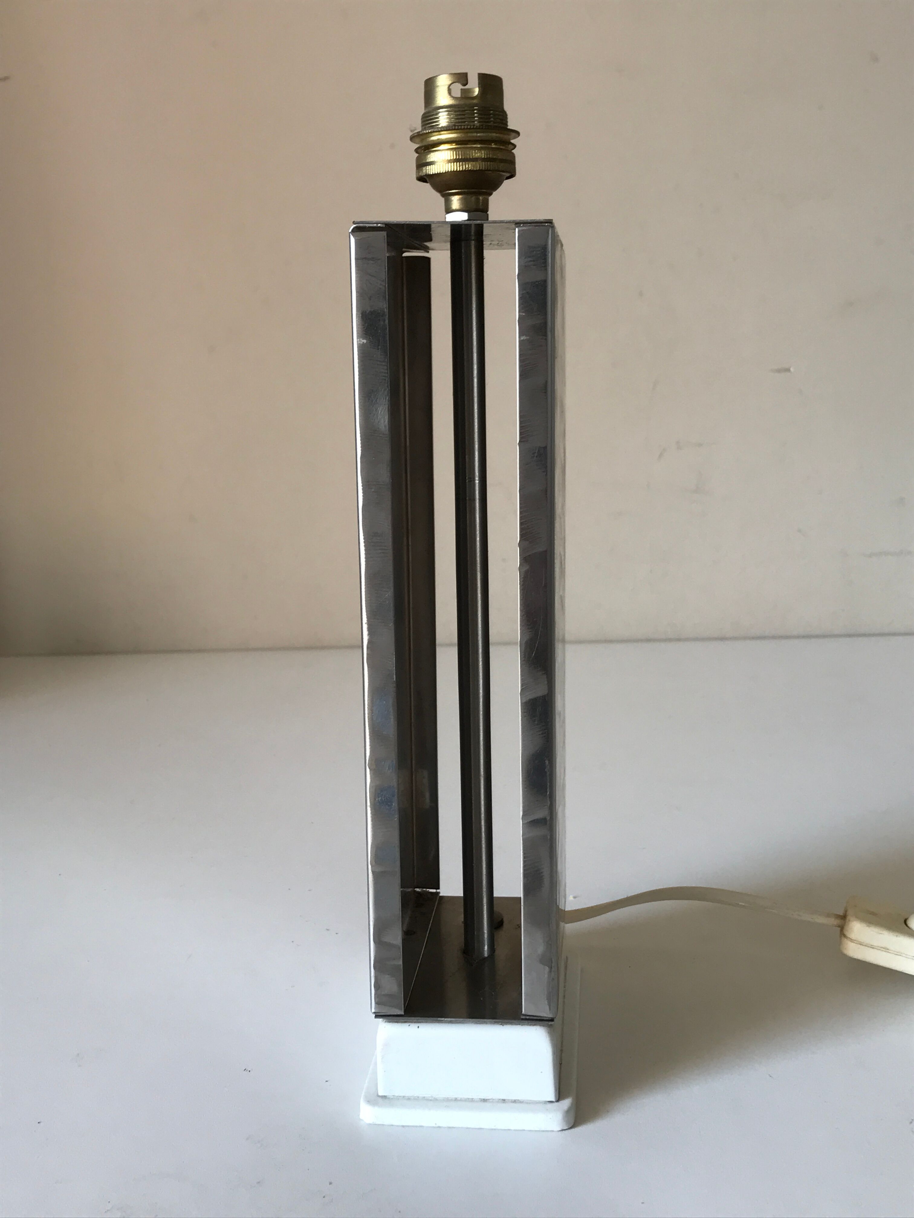 Foot lamp stainless steel design 70 years