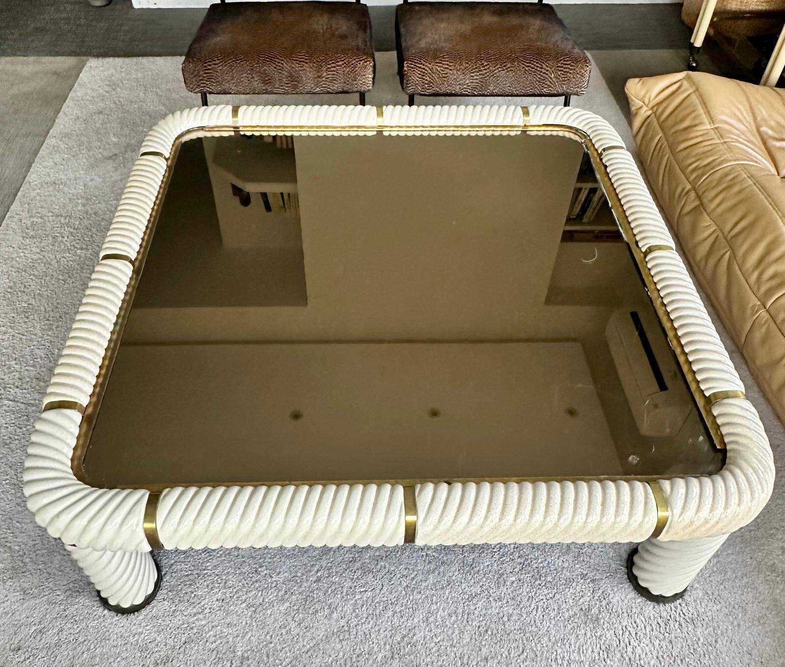 Tommaso Barbi coffee table ceramic 1970