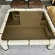 Tommaso Barbi ceramic coffee table 1970