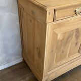 Buffet 2 porte bois massif aérogommé