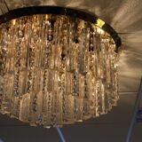 J.T. Kalmar Plaffoniere avec cristaux de verre de Murano, Autriche 1960