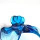 Coupe Centrepiece - Solid Bohemian Crystal - Amethyst Blue